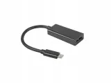 kabel-adapter-usb-c-displayport-15cm-czarny-stan-nowy