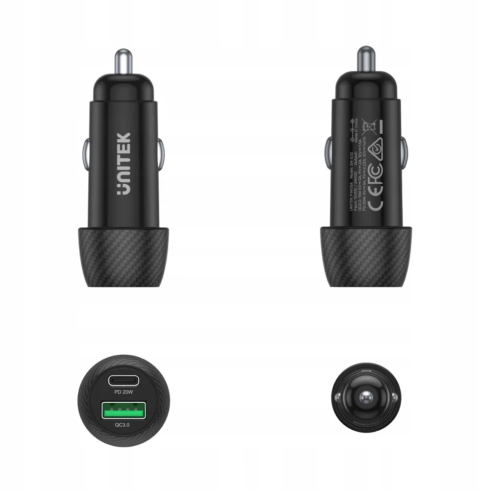 ladowarka-samochodowa-usb-typ-c-unitek-3-ma-stan-nowy