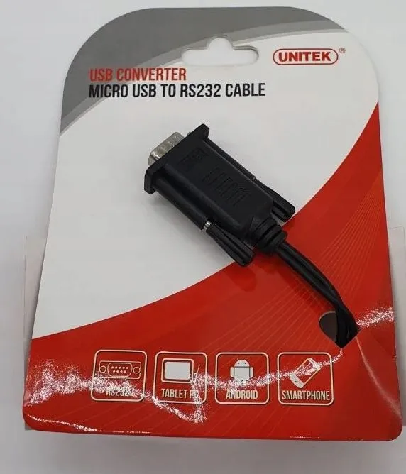 usb-unitek-y-1051-adapter-microusb-do-serial-db9-stan-nowy
