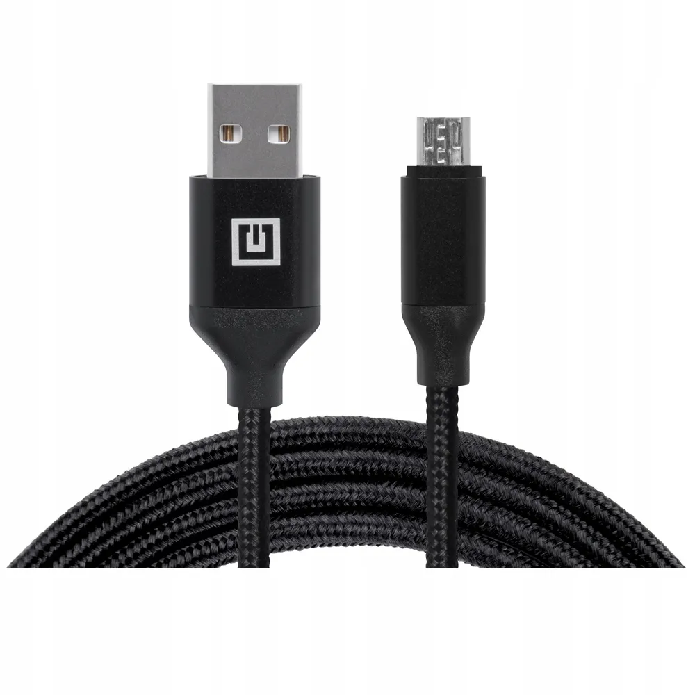 kabel-real-el-premium-usb-a-micro-usb-fabric-2m-stan-nowy