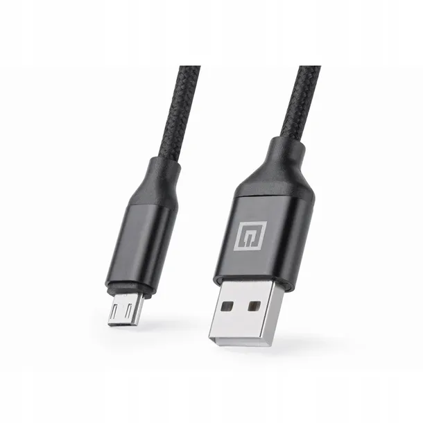 kabel-real-el-premium-usb-a-micro-usb-fabric-2m-kolor-czarny