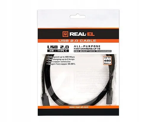 kabel-usb-usb-typ-c-real-el-1-m-stan-nowy