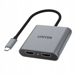unitek-v1404b-adapter-usb-c-na-2x-hdmi-4k-mst