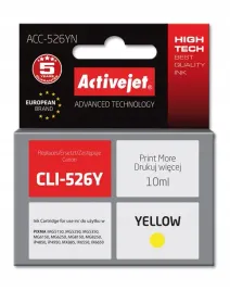 tusz-do-canon-cli-526y-activejet-10ml-zolty