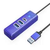 orico-hub-usb-a-2x-usb-3-1-usb-c-niebieski-stan-nowy