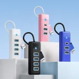 orico-hub-usb-a-2x-usb-3-1-usb-c-niebieski-waga-z-opakowaniem-0-2-kg