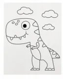 plotno-do-malowania-dinozaur-20x25-liczba-sztuk-1-szt