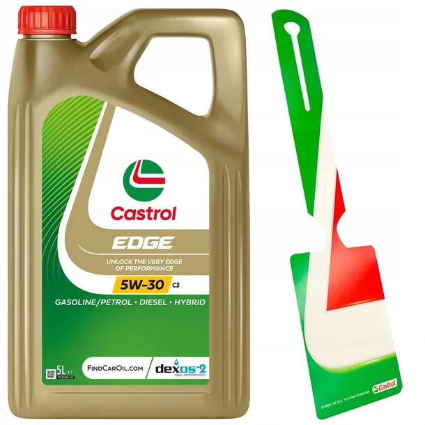 Castrol Olej Silnikowy Edge 5W-30 C3 5L + Zawieszka Serwisowa