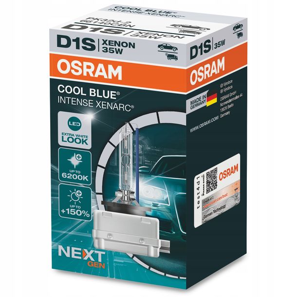 Zdjęcia - Żarówka samochodowa Osram D1S Cool Blue Intense NextGen Nowa Generacja 