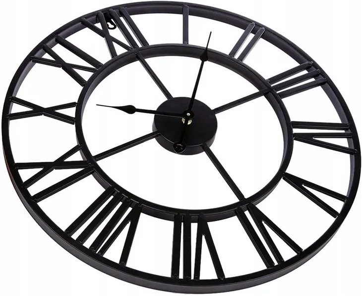 zegar-scienny-gockowiak-romain-czarny-50-cm-kolor-czarny