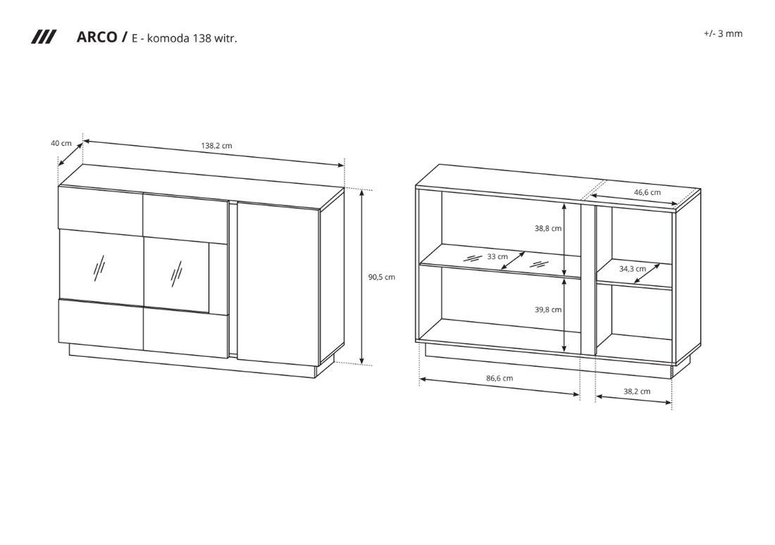 komoda-z-witryna-arco-bialy-polysk-138-cm