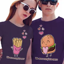 koszulki-koszulka-t-shirt-dla-par-we-are-complete-frytki-hamburger-jakosc