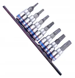 king-tony-komplet-nasadek-1-4-torx-z-otworem-7-elem-2037-t10-t40