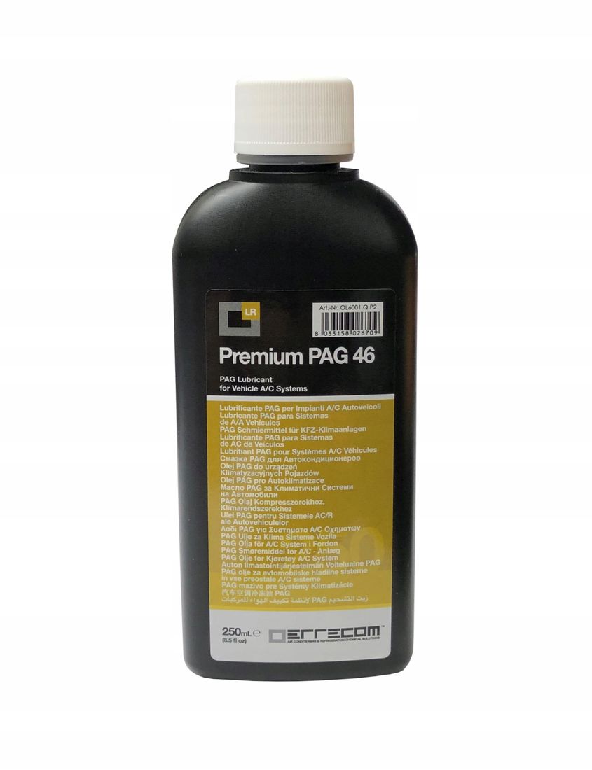 OLEJ DO KLIMATYZACJI PAG46 250ml ERRECOM R134a - ERLI.pl