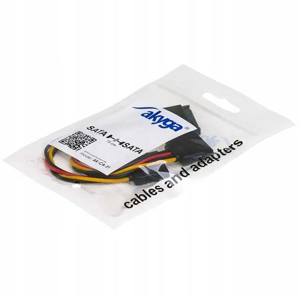 adapter-z-kablem-akyga-sata-2x-sata-stan-opakowania-oryginalne