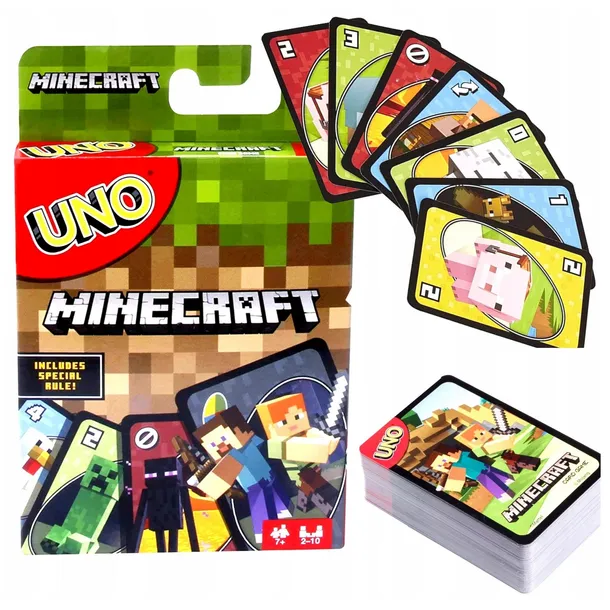 uno-minecraft-stan-opakowania-oryginalne