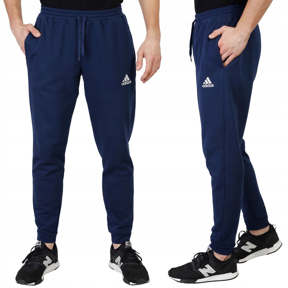 Męskie Spodnie Dresowe Adidas Entrada 22 Sweat Pant Czarne Rozmiar Ubrań L