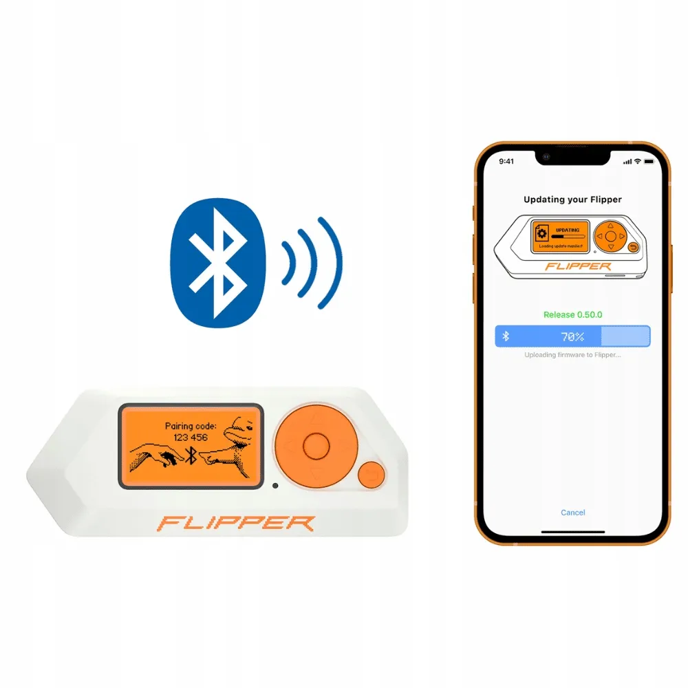 Flipper Zero Wifi Multitool Radiohacking Bluetooth RFID RF