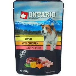 ontario-saszetka-adult-liver-with-chicken-100g