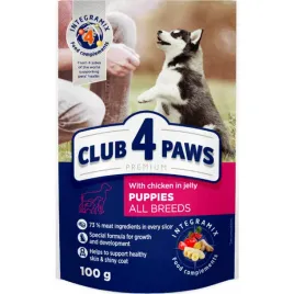 club-4-paws-saszetka-puppies-chicken-in-jelly-100g