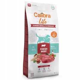 calibra-life-fresh-beef-junior-small-and-medium-12kg