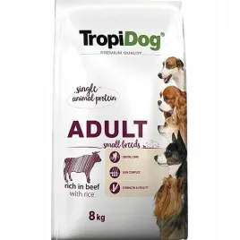 tropidog-premium-adult-small-beef-8kg