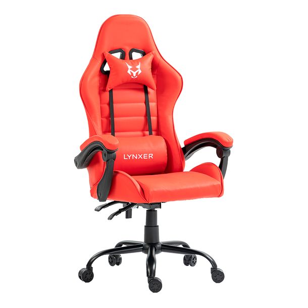 ﻿Fotel Gamingowy obrotowy biurowy - krzesło do biurka - Lynxer Gamer Studio