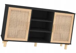 komoda-z-polkami-podwojne-drzwiczki-na-nozkach-boho-front-naturalny-rattan