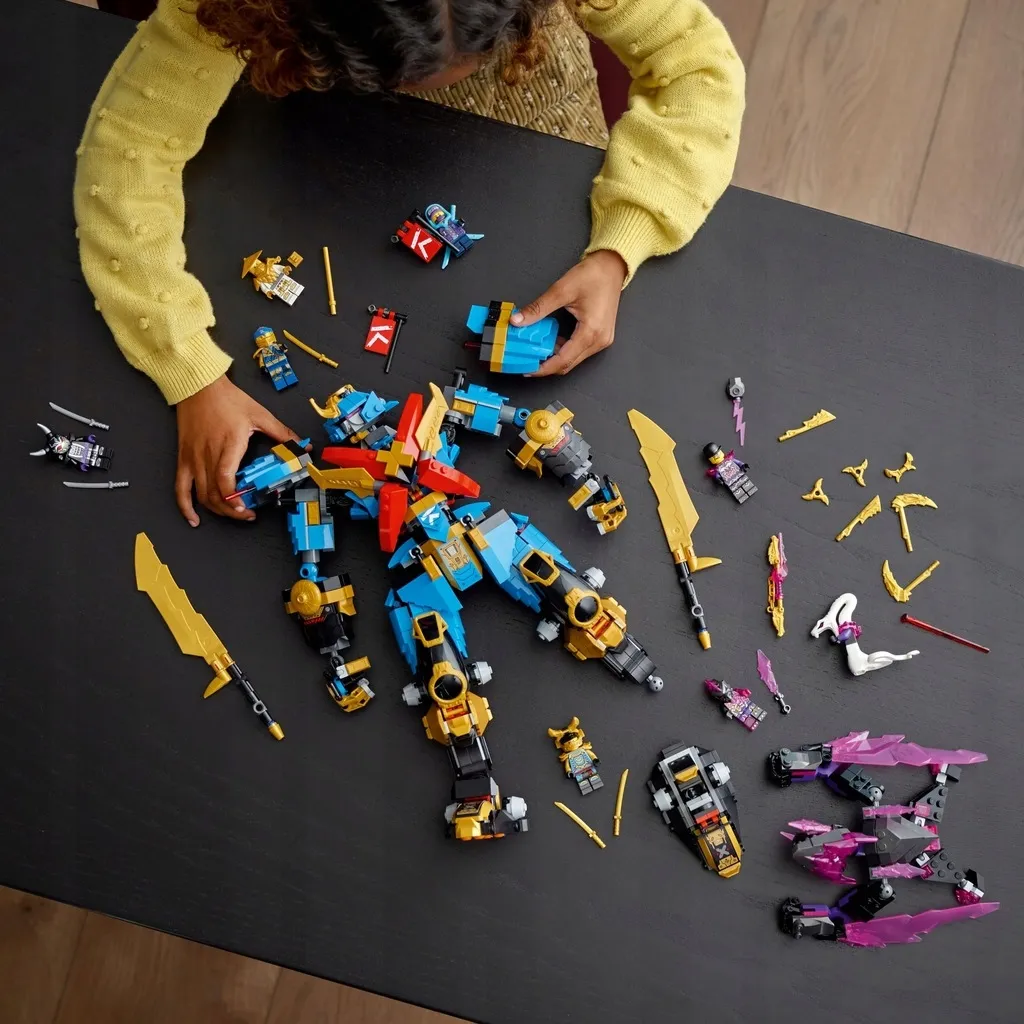 LEGO NINJAGO NIEBIESKI RUCHOMY MECH SAMURAJ X NYI ZBROJA