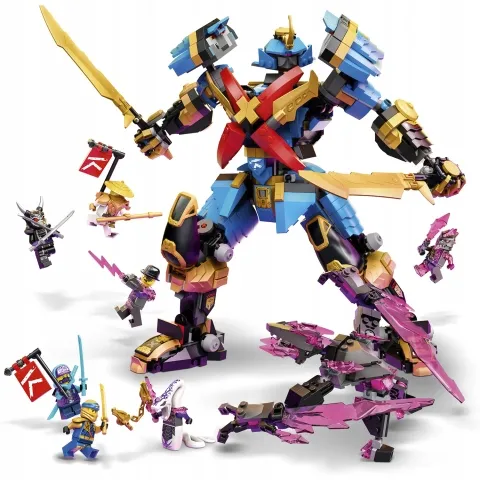 LEGO NINJAGO NIEBIESKI RUCHOMY MECH SAMURAJ X NYI ZBROJA PANCERZ