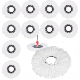 10x-wklad-nakladka-koncowka-do-mopa-obrotowego-z-mikrofibry-wymienna-10szt