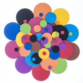 naklejki-z-pianki-100szt-kola-dpcraft-kropki-kolka-kopka-kolo-kolorowe-mix