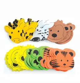 naklejki-z-pianki-glowy-zwierzat-38-szt-dpcraft-piankowe-scrapbooking-mix