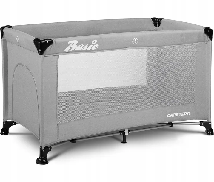 lozeczko-turystyczne-kojec-caretero-basic-grey-stan-nowy-dlugosc-120-cm