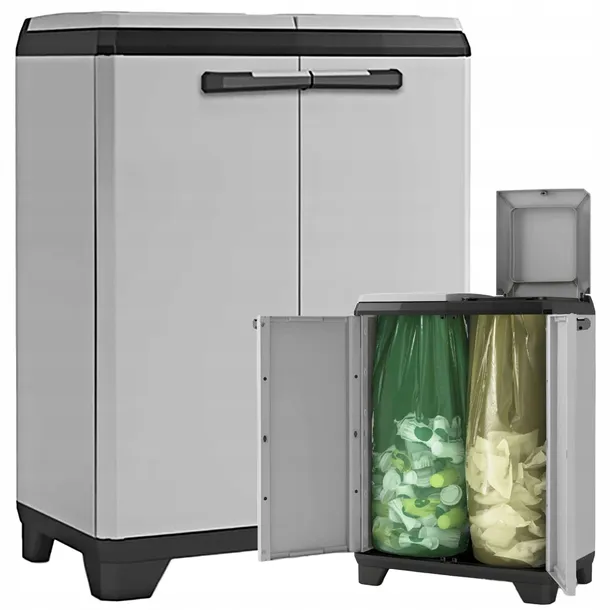 Kosz do segregacji Keter Planet 2 x 110 l