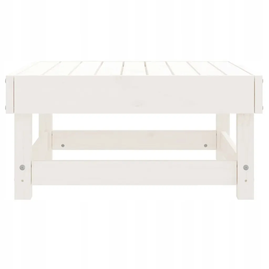 podnozek-ogrodowy-bialy-lite-drewno-sosnowe-stan-nowy