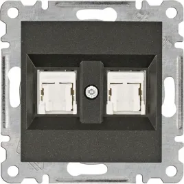 hager-lumina-czarny-gniazdo-komputerowe-x2