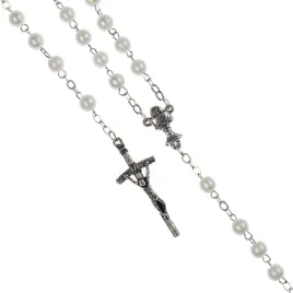 rozaniec-do-pierwszej-komunii-biale-szklane-koraliki