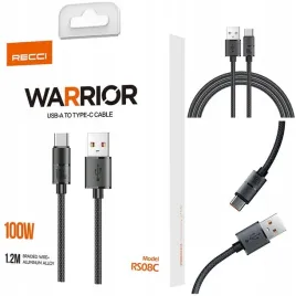 mocny-kabel-usb-c-usb-12m-w-oplocie-szybkie-ladowanie-100w-qc-4-pd-recci