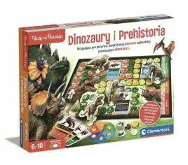 gra-planszowa-quiz-wiedzy-dinozaury-i-prehistoria-clementoni