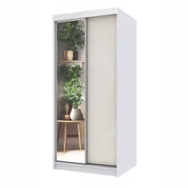 szafa-przesuwna-dwudrzwiowa-paris-100-cm-bezowy-polysk-lustro