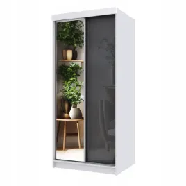 szafa-przesuwna-dwudrzwiowa-paris-100-cm-lustro-grafitowy-polysk