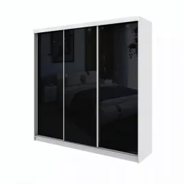 szafa-przesuwna-paris-250cm-fronty-wysoki-polysk-czarna