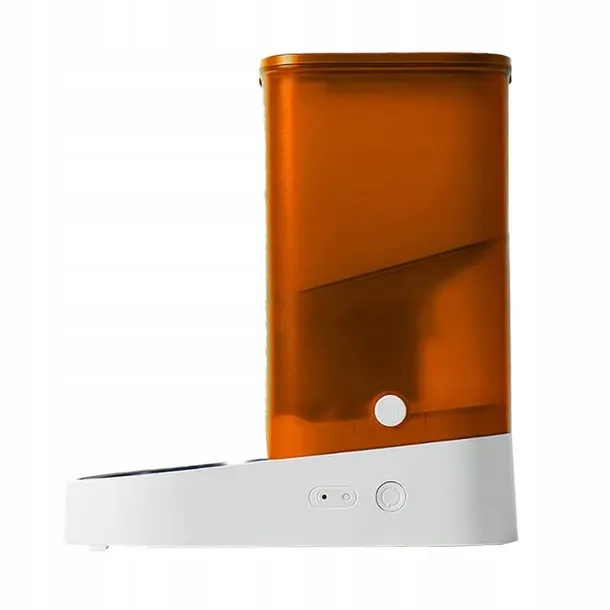 PETKIT Smart Futterautomat Solo – 3 Liter, Orange – Automatische Fütterung Für Haustiere