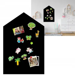 tablica-na-magnesy-na-sciane-83x57-cm-tablica-czarna-magnetyczna-domek