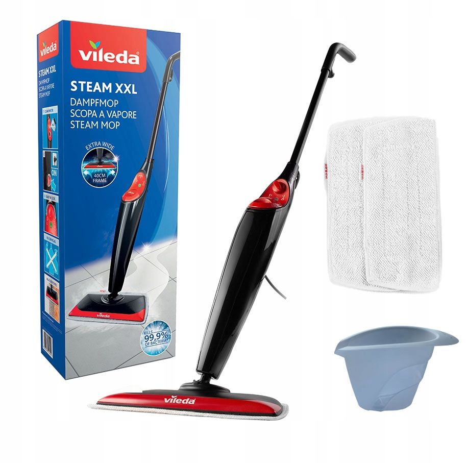 Mop Parowy Vileda Steam Xxl 1550w 99 Bakterii Erli Pl