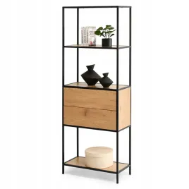 funkcjonalny-regal-z-szafka-na-ksiazki-samoa-czarny-dab