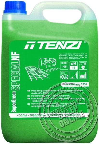 Фото - Засіб для підлоги й кахлю Tenzi SUPER GREEN SPECIAL NF  5L 