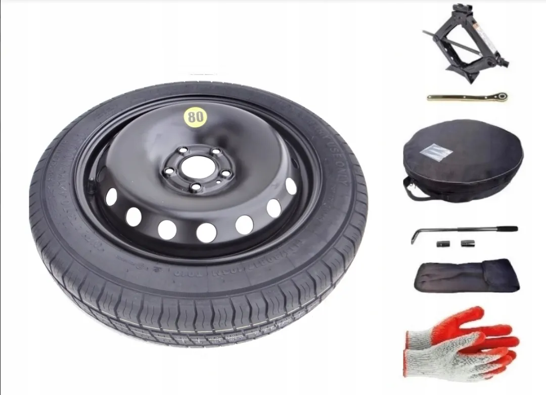 Koło dojazdowe 17 Nissan Qashqai J10 + ZESTAW – 175811735