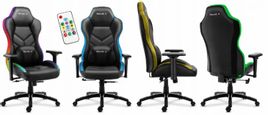 Zdjęcie produktu Fotel Gamingowy GRACZA HUZARO FORCE RGB PILOT